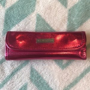 Sephora Brand Metallic Pink Brush Set